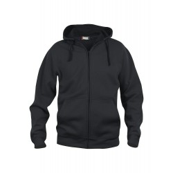 SUDADERA CON CAPUCHA Y CREMALLERA CLIQUÉ BASIC HOODY