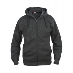 SUDADERA CON CAPUCHA Y CREMALLERA CLIQUÉ BASIC HOODY