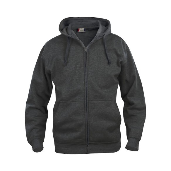 sudadera con capucha y cremallera cliqué basic hoody 10