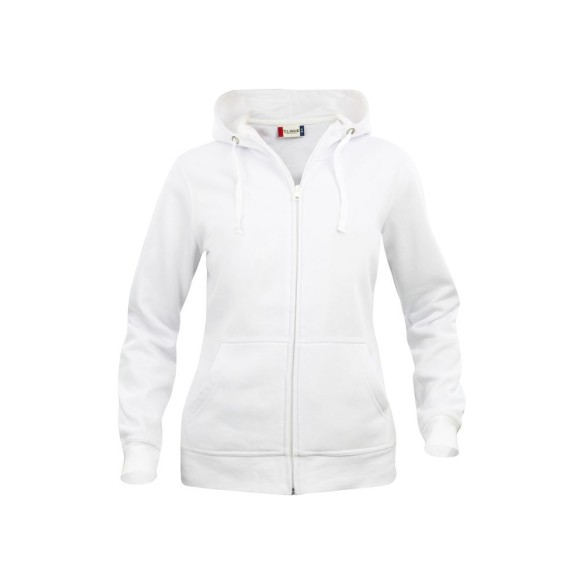 DESSUADORA PER DONA AMB CAPUTXA I CREMALLERA CLIQUÉ BASIC HOODY