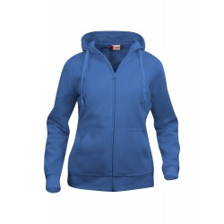 SUDADERA SEÑORA CON CAPUCHA Y CREMALLERA CLIQUÉ BASIC HOODY