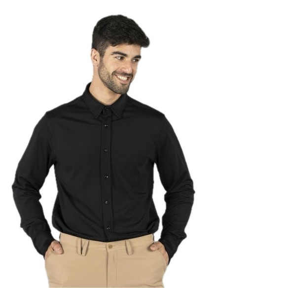 camisa hombre interlock cuello camisero luzon 1
