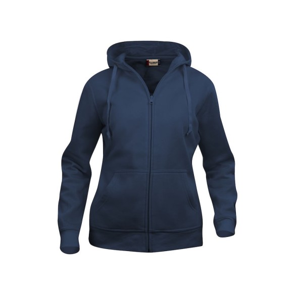 DESSUADORA PER DONA AMB CAPUTXA I CREMALLERA CLIQUÉ BASIC HOODY