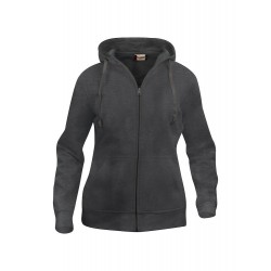 SUDADERA SEÑORA CON CAPUCHA Y CREMALLERA CLIQUÉ BASIC HOODY