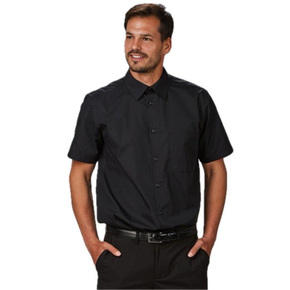 Chemise Popeline Homme M/C