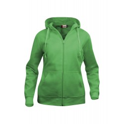 SUDADERA SEÑORA CON CAPUCHA Y CREMALLERA CLIQUÉ BASIC HOODY