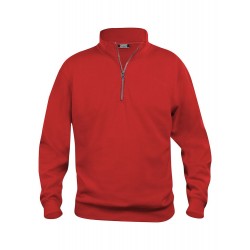 sudadera cliqué basic media cremallera 5