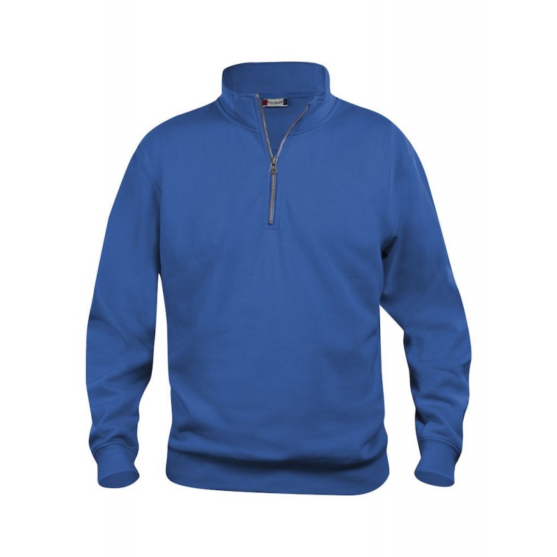 sudadera cliqué basic media cremallera 7