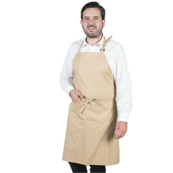 Davantal amb peto i butxaca | Roba Hostaleria | Garys | VESLAB.COM