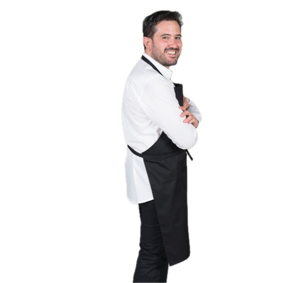 Bib apron with pocket | Hostelry Clothing | Garys | VESLAB.COM