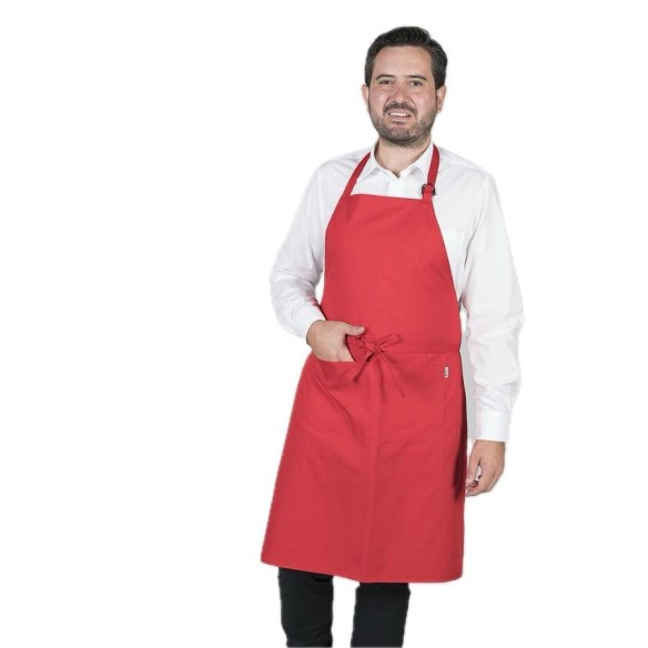 Davantal amb peto i butxaca | Roba Hostaleria | Garys | VESLAB.COM