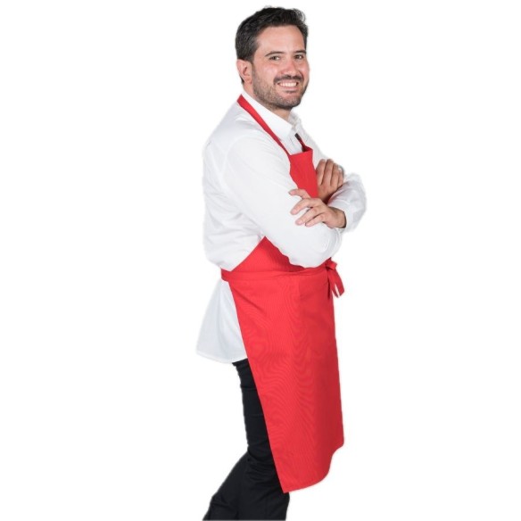 Bib apron with pocket | Hostelry Clothing | Garys | VESLAB.COM