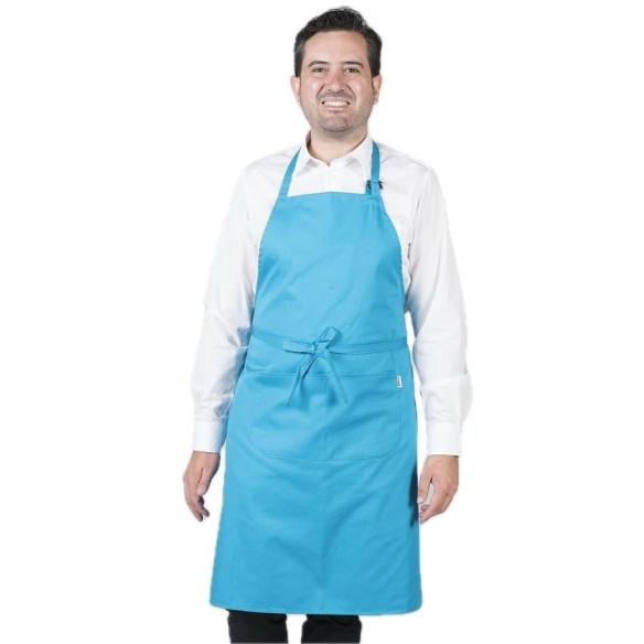 Tablier bavette avec poche | Vêtements d'accueil | Garys | VESLAB.COM