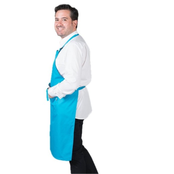 Bib apron with pocket | Hostelry Clothing | Garys | VESLAB.COM