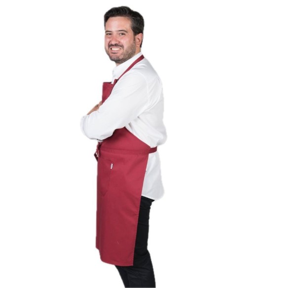 Tablier bavette avec poche | Vêtements d'accueil | Garys | VESLAB.COM