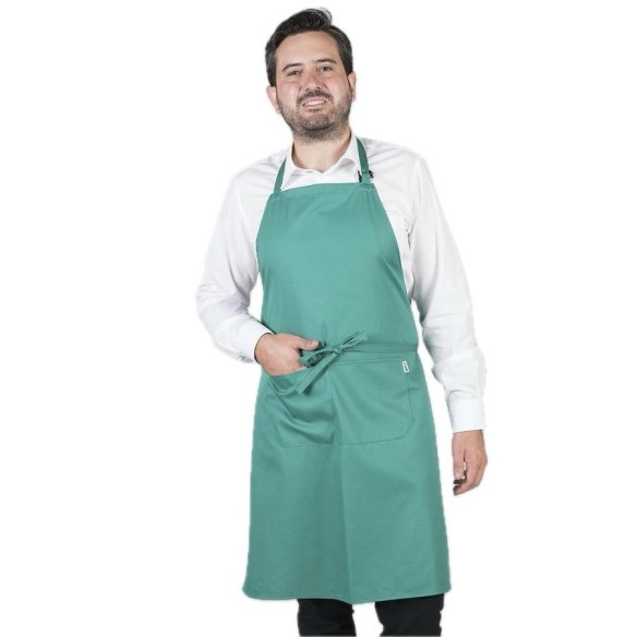 Bib apron with pocket | Hostelry Clothing | Garys | VESLAB.COM