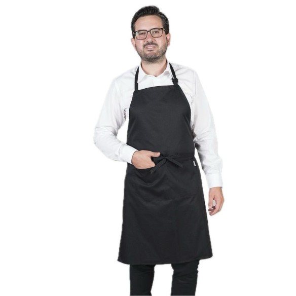 Tablier bavette avec poche | Vêtements d'accueil | Garys | VESLAB.COM