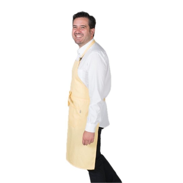 Bib apron with pocket | Hostelry Clothing | Garys | VESLAB.COM