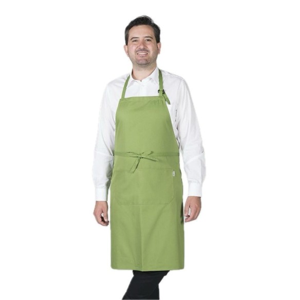 Bib apron with pocket | Hostelry Clothing | Garys | VESLAB.COM