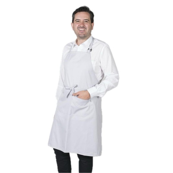 Bib apron with pocket | Hostelry Clothing | Garys | VESLAB.COM