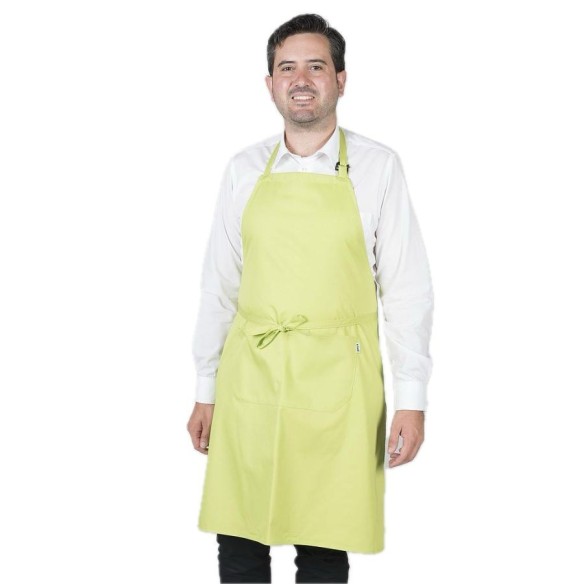 Bib apron with pocket | Hostelry Clothing | Garys | VESLAB.COM