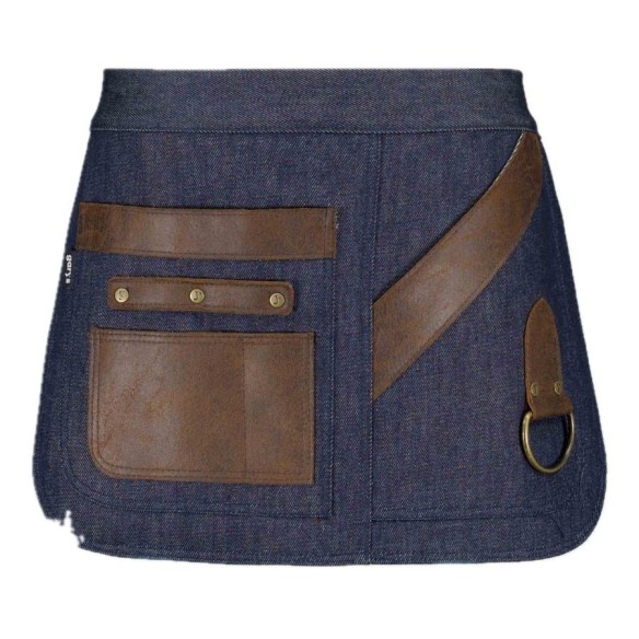 Davantal curt per a barberia | Uniformes Garys | Veslab