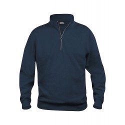 sudadera cliqué basic media cremallera 13