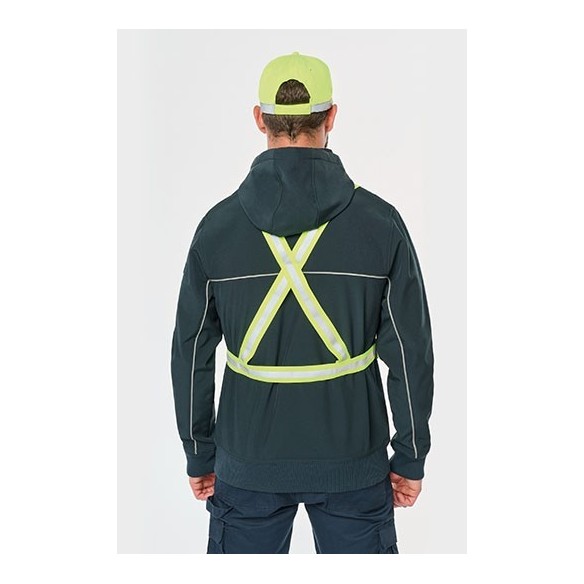 Ajustable Stretch Harness | High visibility Vest | VESLAB.COM