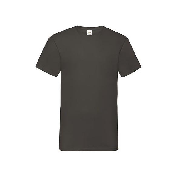 V-NECK TEE 100% COTTON
