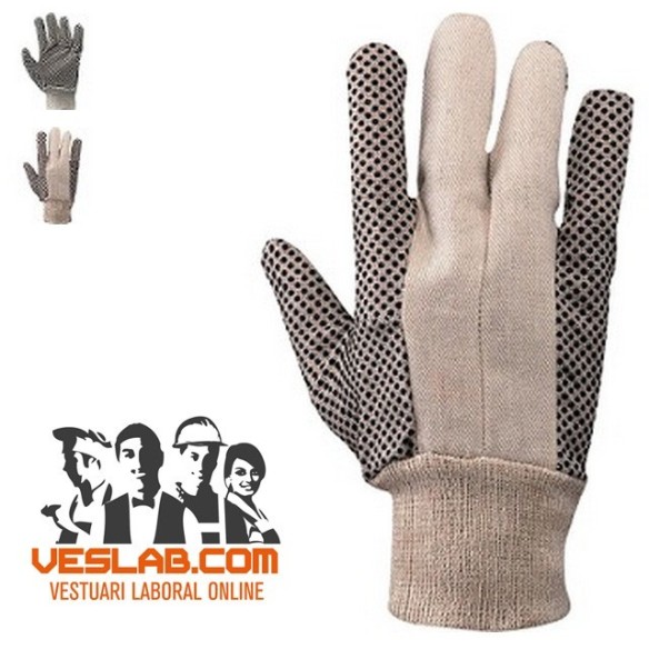 GANTS MAILLE DE COTON