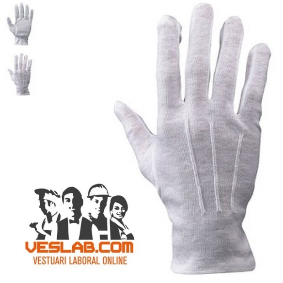 GANTS DE COTON MODÈLE SERVEUR