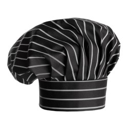 gorro chef rayas egochef (pack 2 ud) 1