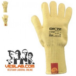 GANTS CONTINU FIL DOUBLE COUCHE KEVLAR/COTON