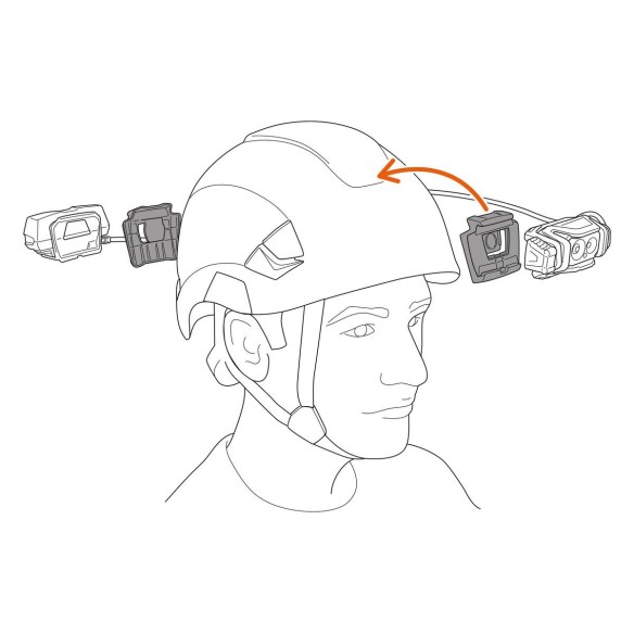 linterna frontal petzl xena 8