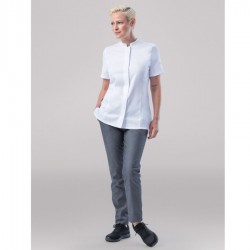 chaqueta de cocina manga corta bonnie para mujer 1