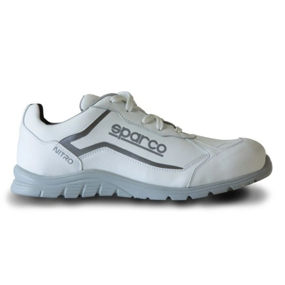 SPARCO TEAMWORK NITRO S3 SRC White SAFETY BOOTS