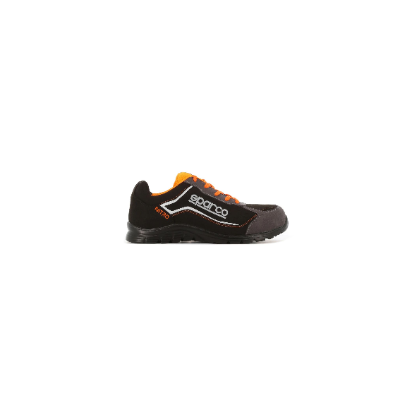 SPARCO TEAMWORK DIDIER S3 SRC BLACK ORANGE SAFETY BOOTS