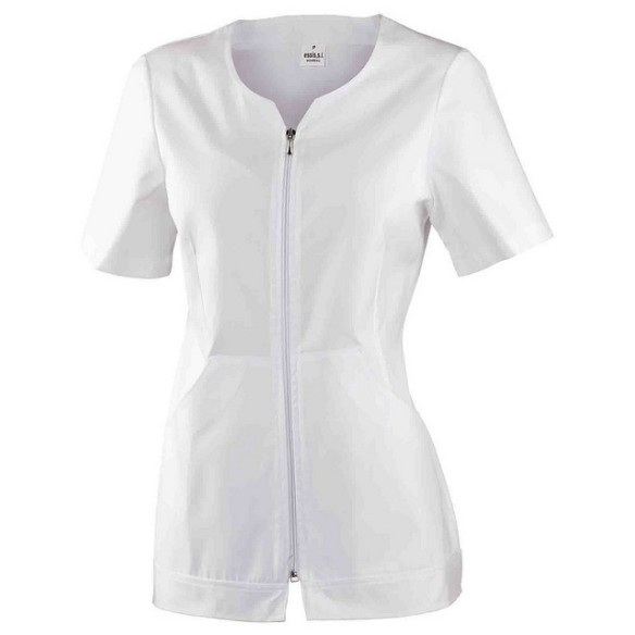 CASACA MANGA CORTA CON CREMALLERA