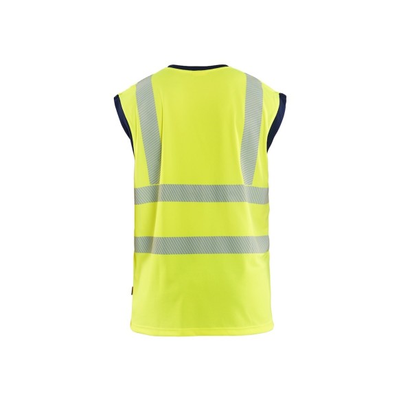 camiseta sin mangas alta visibilidad 2