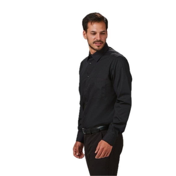 Chemise de serveur à manches longues POP| Uniformes Gar'y | Veslab