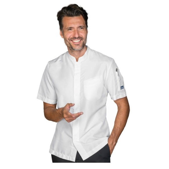 Veste cuisine Bradford Manche courte | Issaco | Veslab