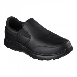 mocasín flex advantage sr-bronwood skechers hombre 1