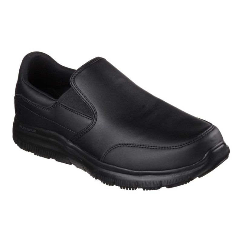 mocasín flex advantage sr-bronwood skechers hombre 1