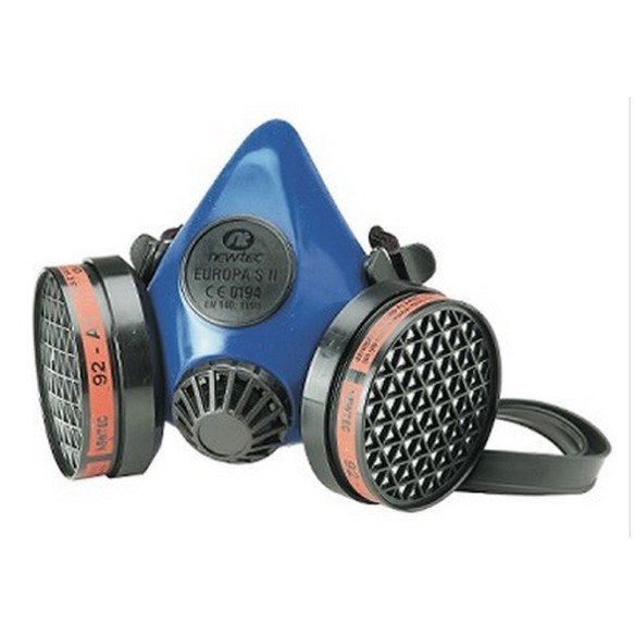 semimáscara de goma silicónica europa s ii 1