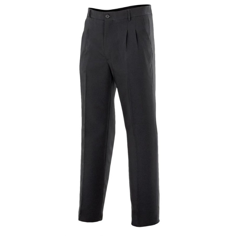 pantalón de pinzas antiarrugas hombre 1