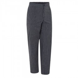 pantalón cocinero cuadros negro línea económica 1