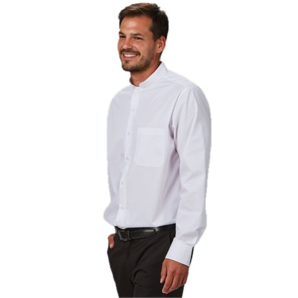 Chemise de Serveur à Manches Longues et Col Mao 288200 | Gary's | Veslab