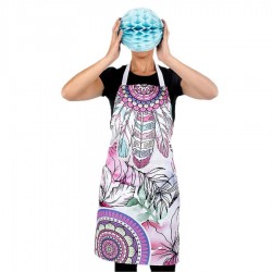 FEATHER APRON