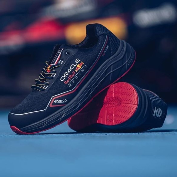 Milton Red Bull Safety Shoes | Sparco Teamwork |Veslab