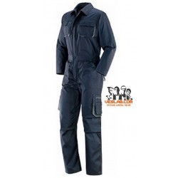 buzo willis bicolor azul / gris 1